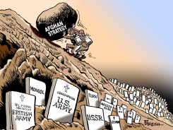 AFGHAN GRAVEYARD  by Paresh Nath