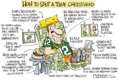 CHEESEHEAD by Joe Heller