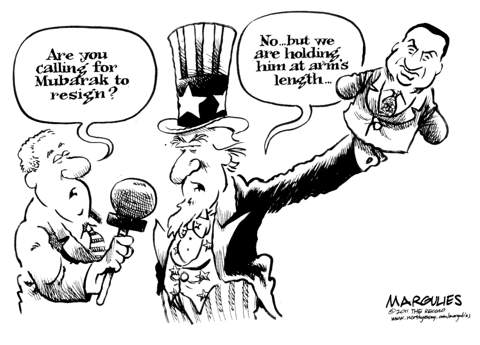 The US and Mubarak