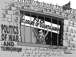 NOT CLOSING GUANTANAMO by Paresh Nath