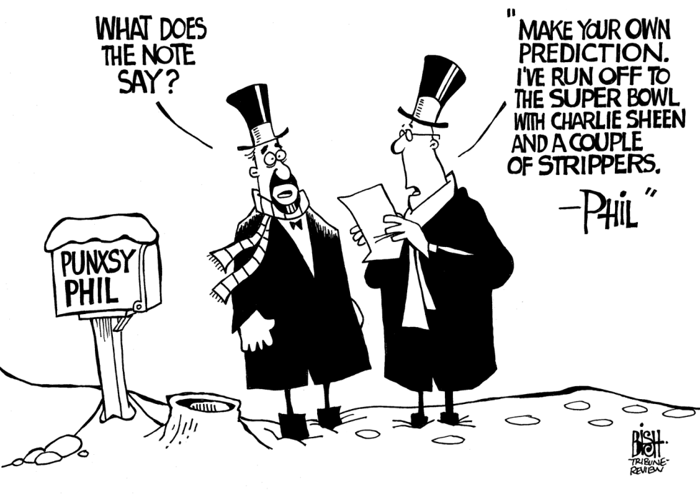 GROUNDHOG DAY, B/W