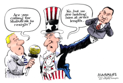 MUBARAK AND THE US by Jimmy Margulies