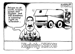 WINTER TRAVEL by Jimmy Margulies