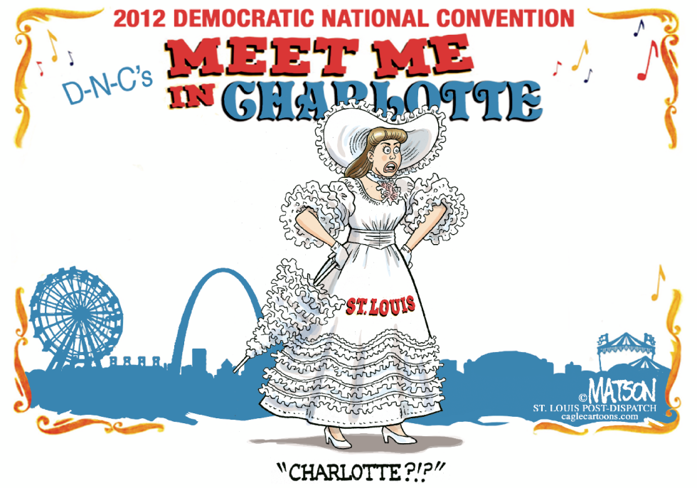 St. Louis Loses 2012 Democratic National Convention Bid-COLOR