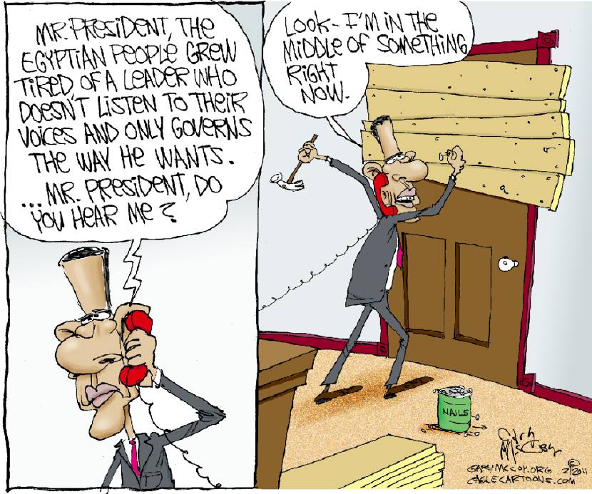 Obama After Mubarak COLOR