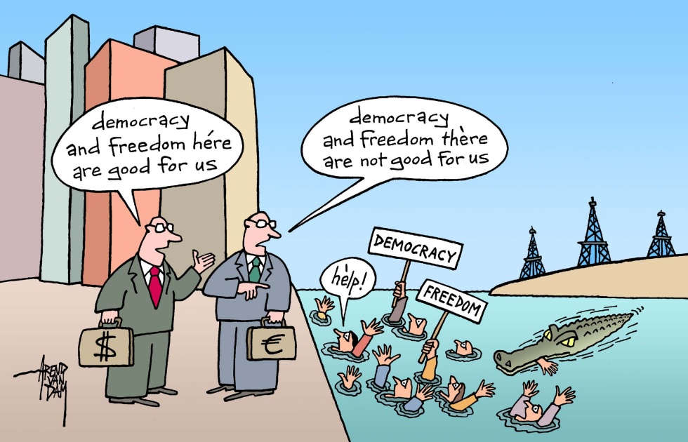 Middle-East wants Democracy