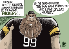 STEELERS AND PACKERS, by Randy Bish