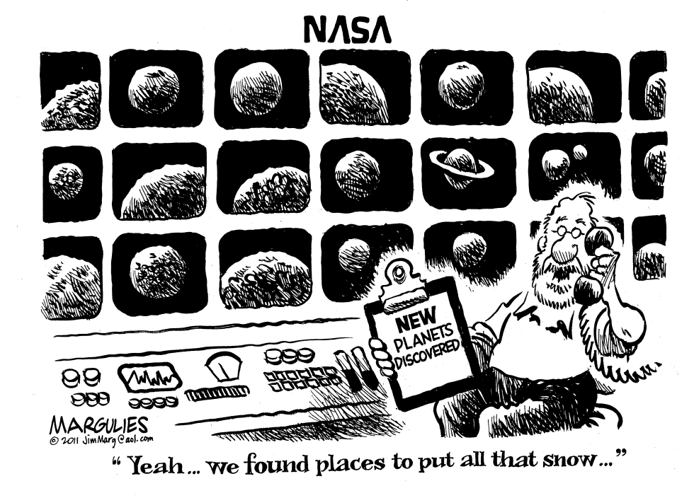Where to put all that snow