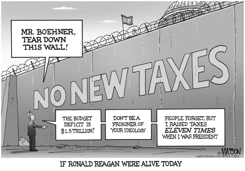  IF RONALD REAGAN WERE ALIVE TODAY by RJ Matson