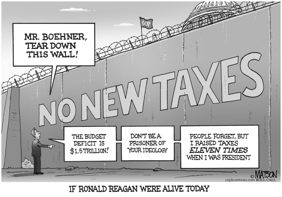 If Ronald Reagan Were Alive Today