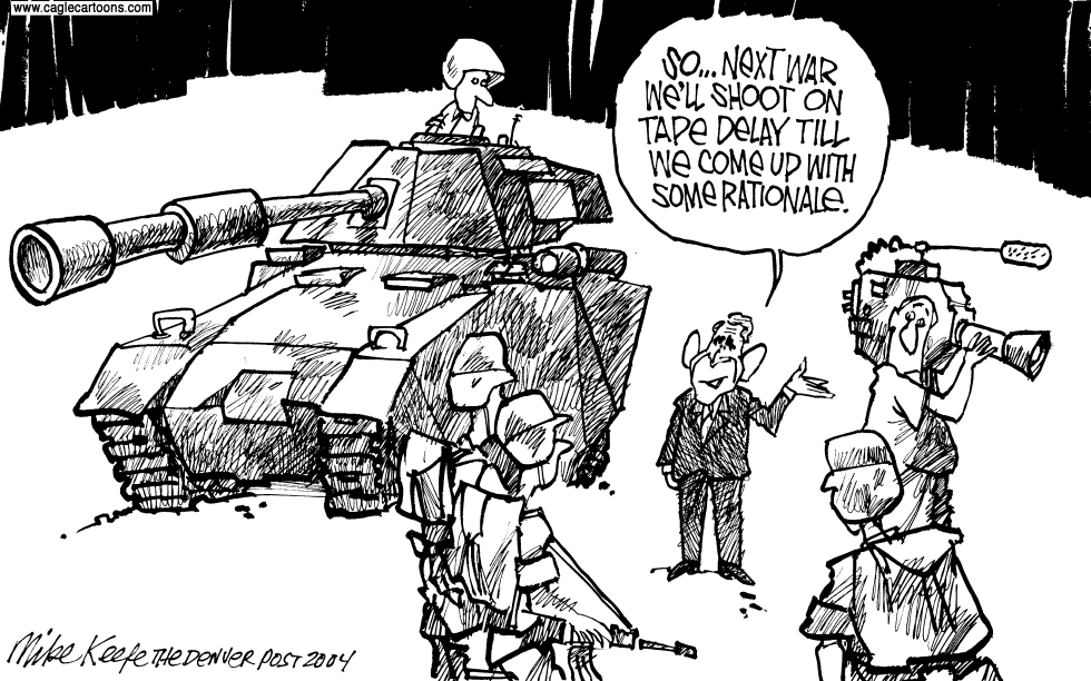  WAR RATIONALE by Mike Keefe