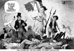 REVOLUTION BW by Cam Cardow