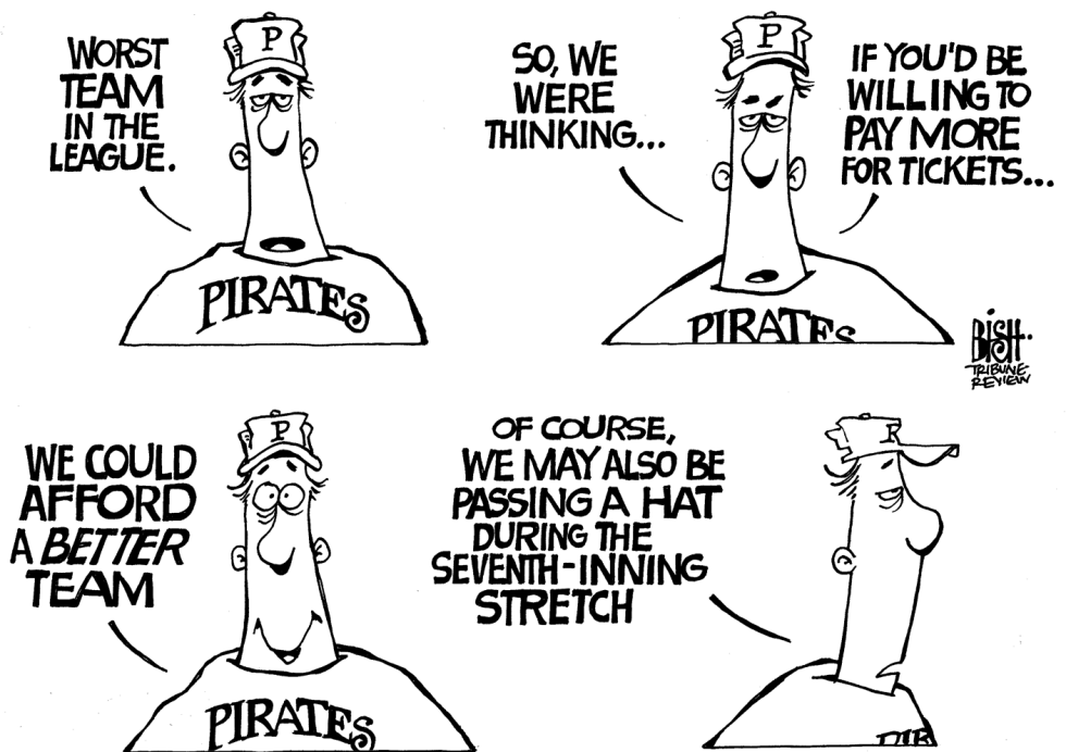 LOCAL- PIRATES TICKET PRICES, B/W