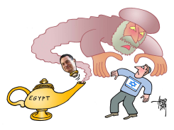 ISRAEL AFRAID OF EGYPTIAN GHOST by Arend Van Dam