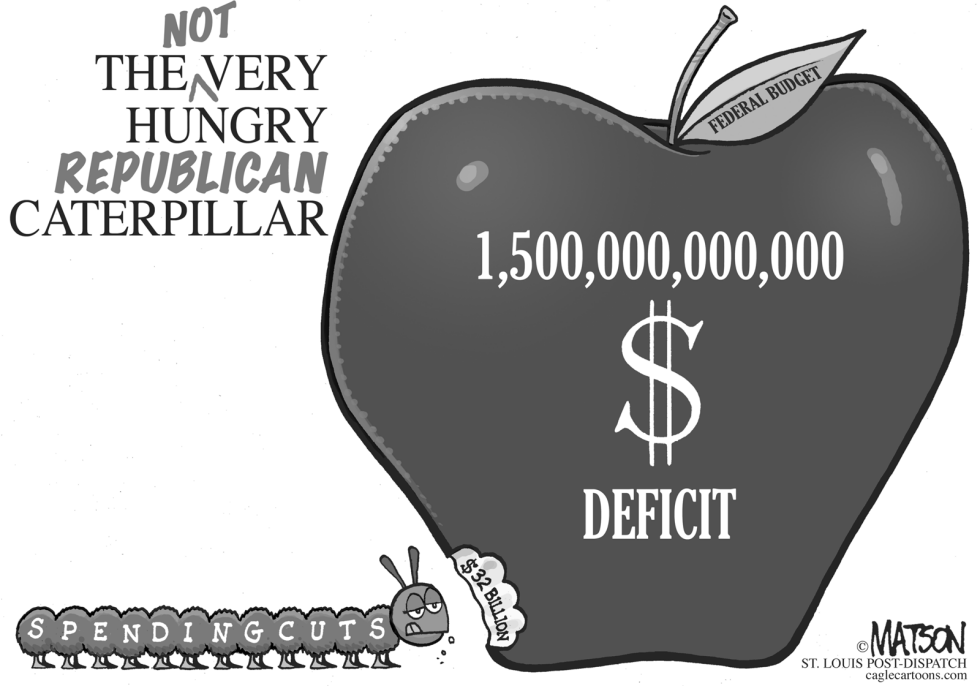 The Not Very Hungry Republican Caterpillar