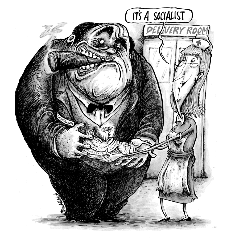 Failing Capitalism Produces Socialism