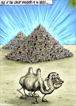 PEOPLE POWER IN EGYPT by Brian Adcock