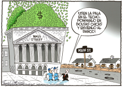 WALL STREET/MAIN STREET / by Bob Englehart