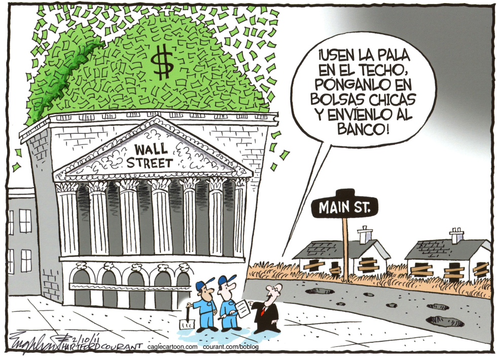Wall Street/Main Street  / COLOR