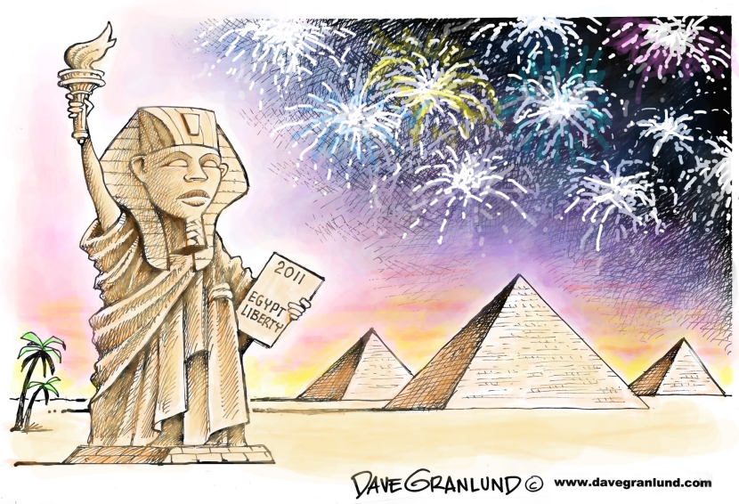 Egypt celebrates freedom