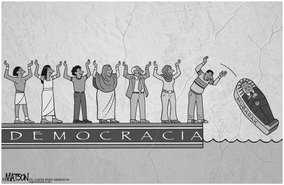 La Democracia llega a Egipto