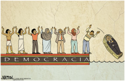 LA DEMOCRACIA LLEGA A EGIPTO /  by R.J. Matson