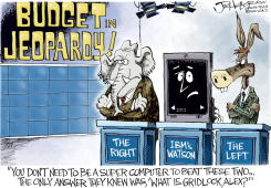 FEDERAL BUDGET by Joe Heller