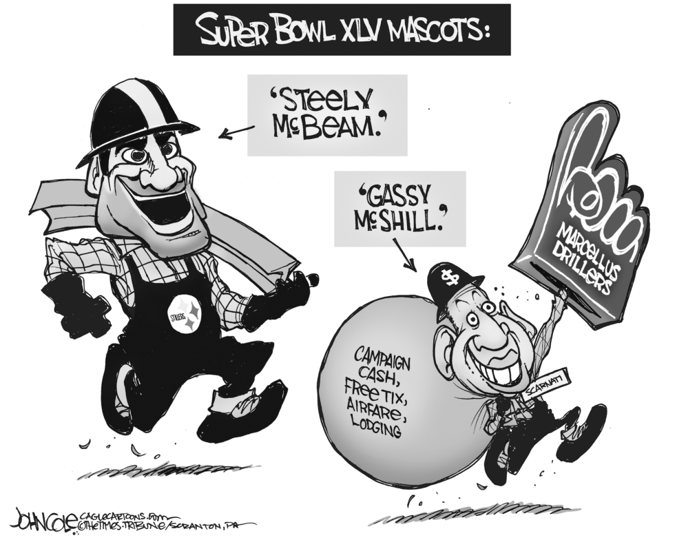 LOCAL PA -- Scarnati goes to the Super Bowl  BW