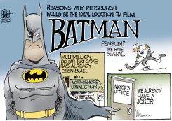 LOCAL- BATMAN FILMING IN PITTSBURGH,  by Randy Bish