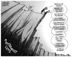 LIARS LEAP BW by John Cole