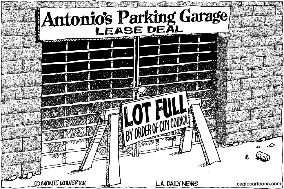 Villaraigosa  Parking Garage Lease Deal