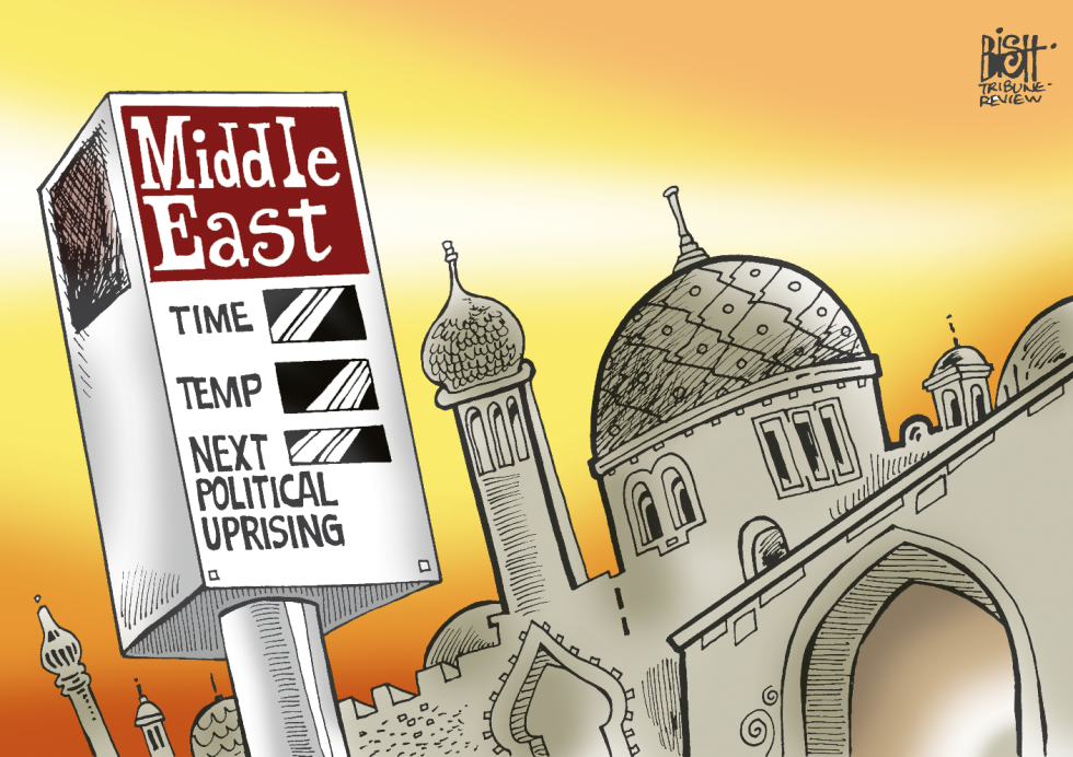 MIDDLE EAST UNREST, COLOR