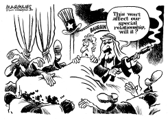 AMERICA AND BAHRAIN by Jimmy Margulies