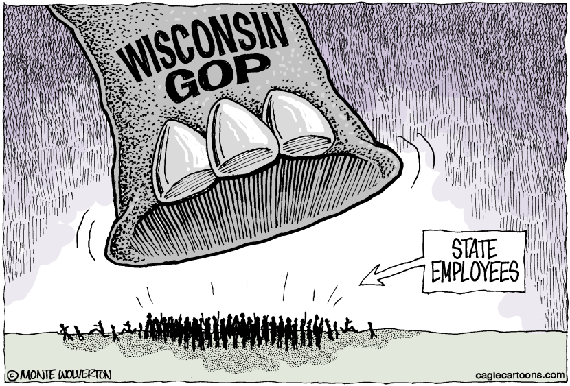 Wisconsin GOP Tramples State Employees COLOR
