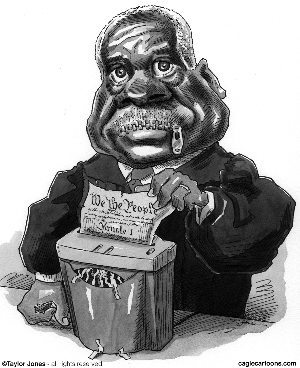 Clarence Thomas - Mums the word