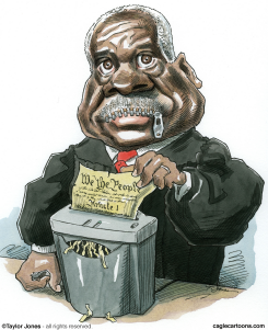 CLARENCE THOMAS - MUMS THE WORD -  by Taylor Jones