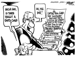 YES THERE IS A SANTA by John Trever