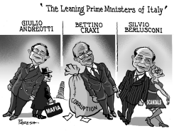 LEANING PMS OF ITALY by Paresh Nath