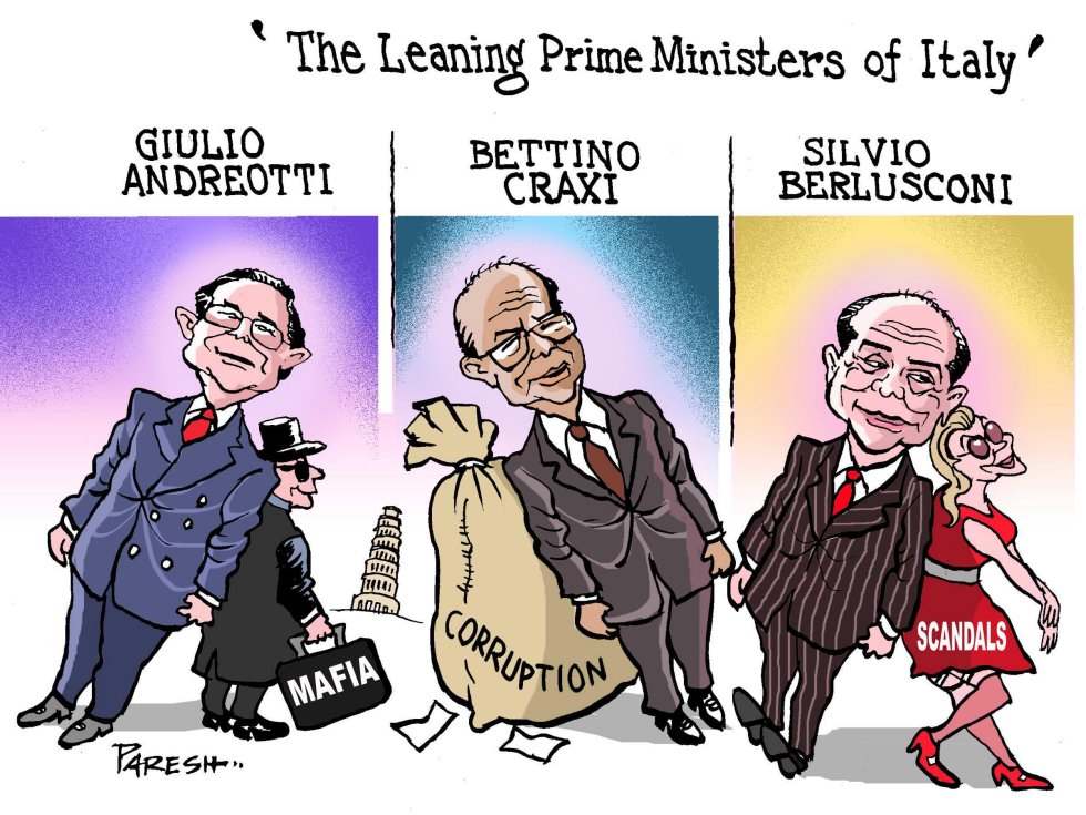 Leaning PMs of Italy COLOR