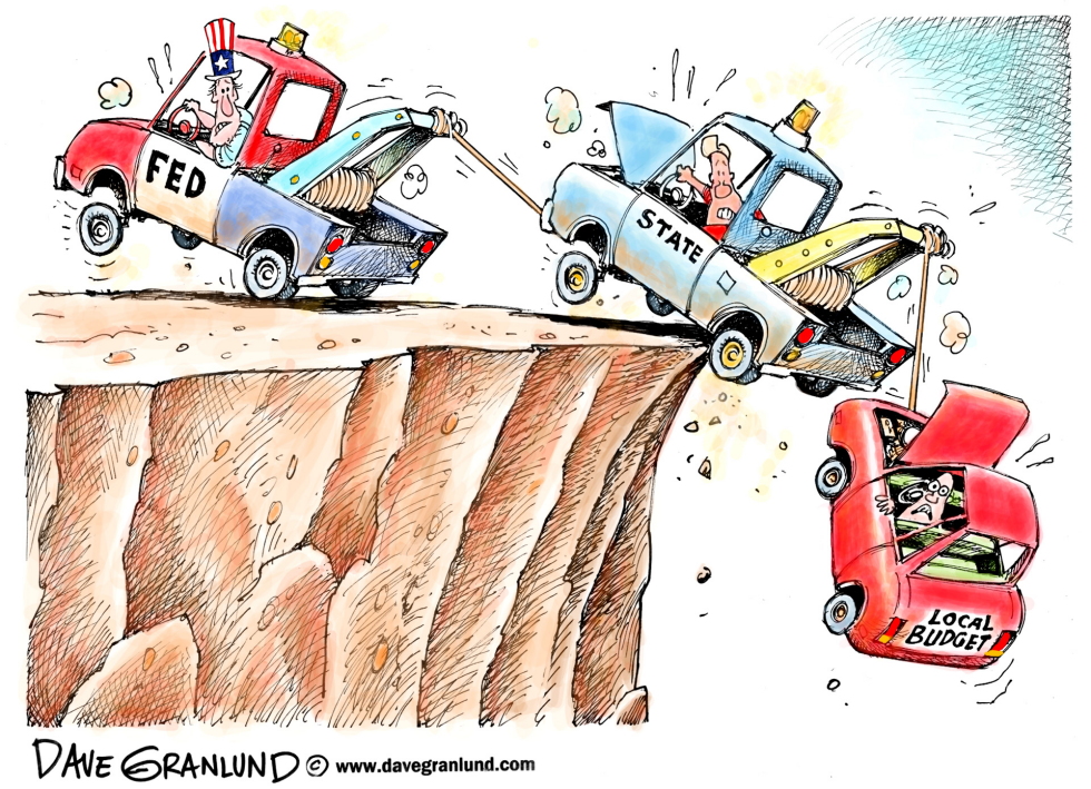 Federal, state and local budgets