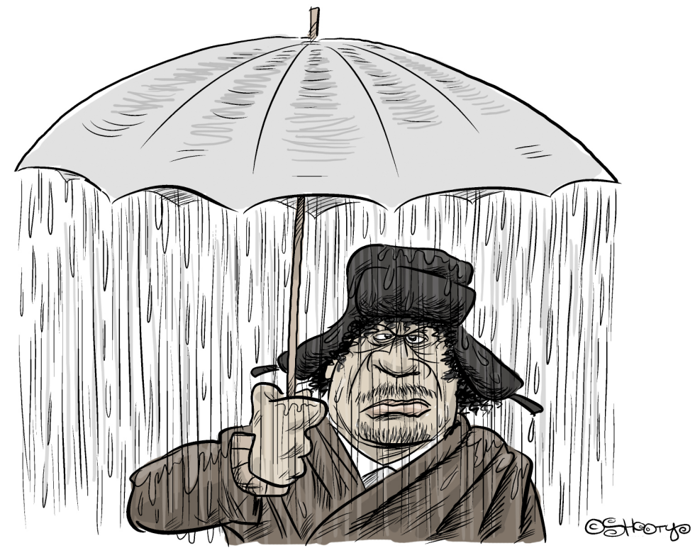 Gaddafis Umbrella