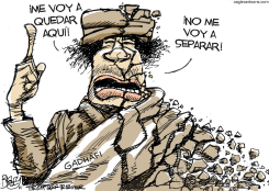 GADHAFI SE DESMORONA / by Pat Bagley