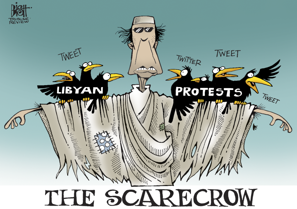 THE LIBYAN SCARECROW, COLOR