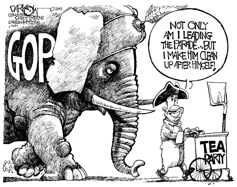Tea Party Leading the Parade