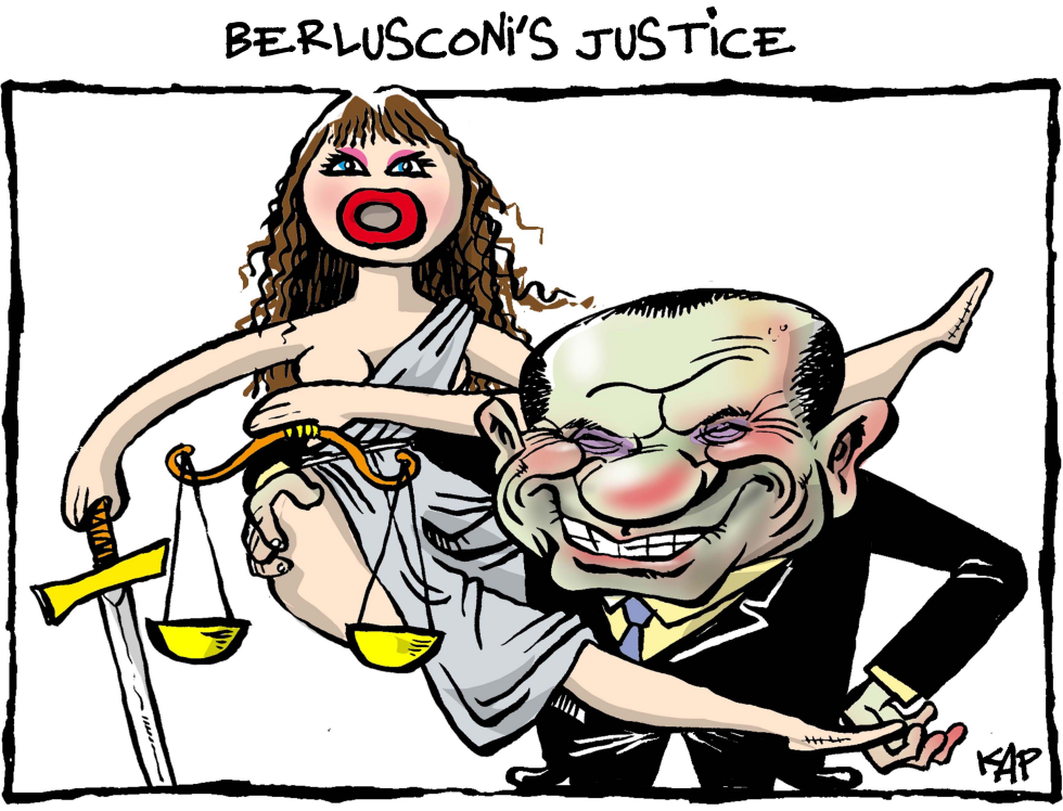  BERLUSCONIS JUSTICE by Kap