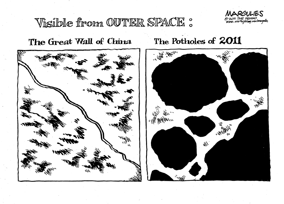 This years potholes