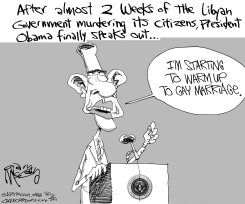 OBAMA ON LIBYA by Gary McCoy
