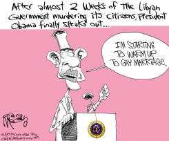 OBAMA ON LIBYA  by Gary McCoy