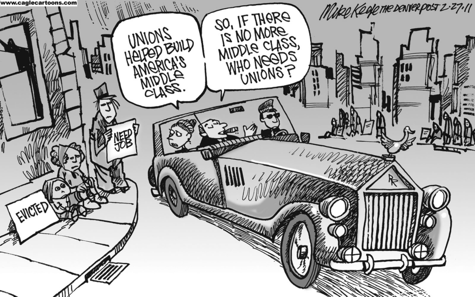 Unions and Middle Class