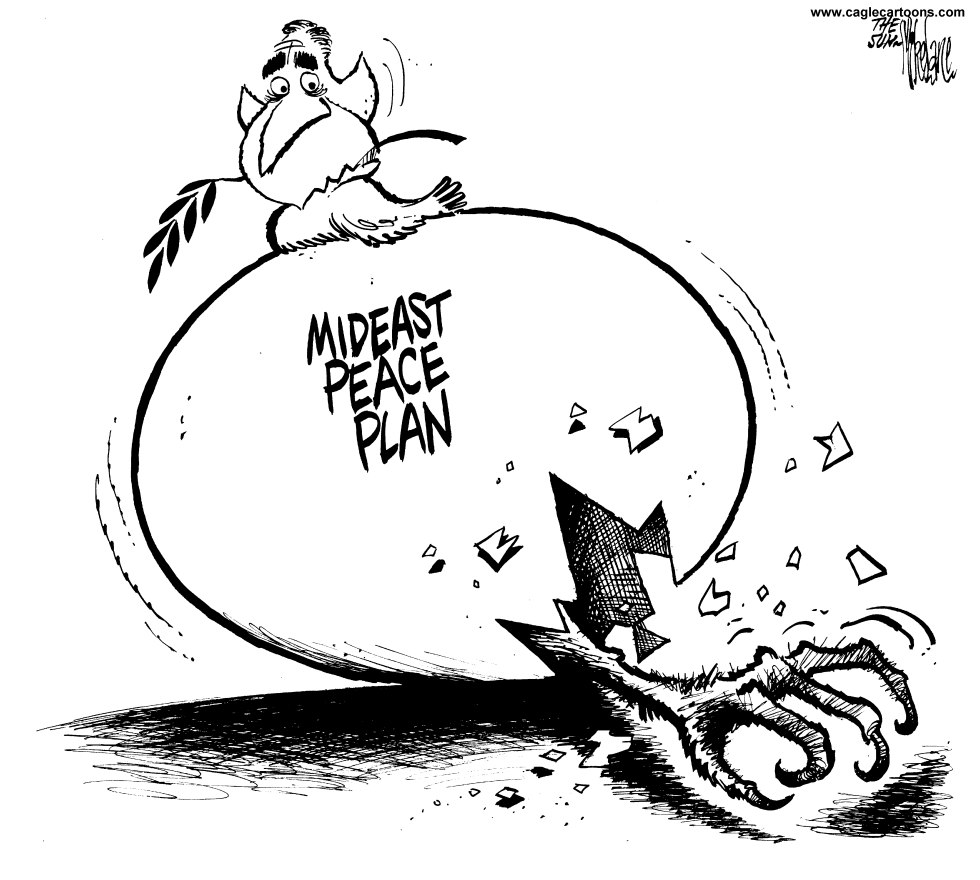  MIDEAST PEACE PLAN by Mike Lane